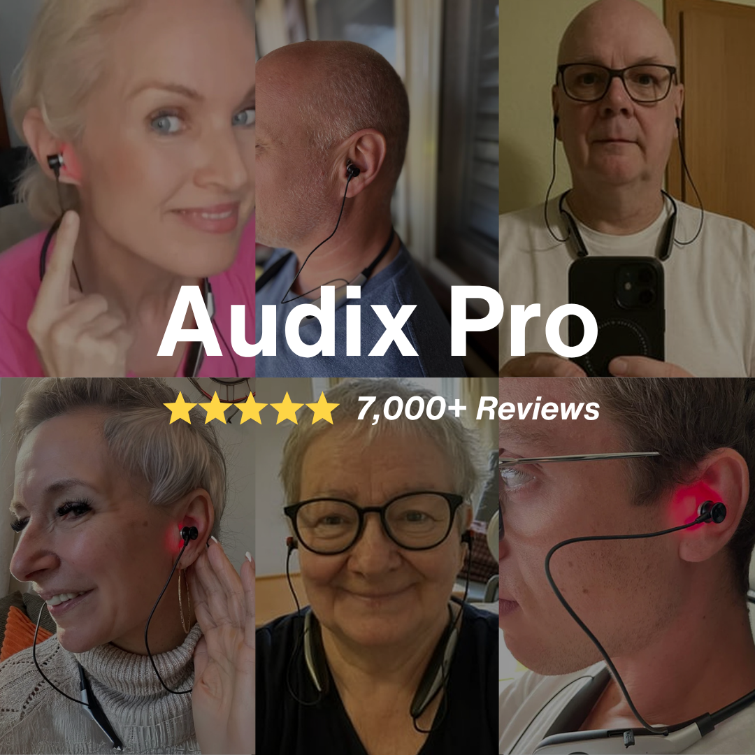 Audix Pro™ - Red Light Therapy for Hearing & Mental Clarity