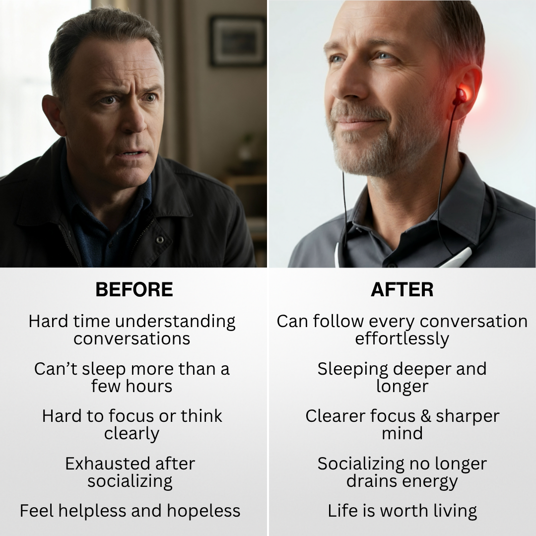 Audix Pro™ - Red Light Therapy for Hearing & Mental Clarity