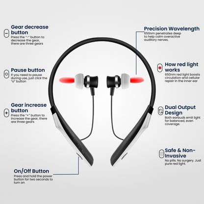 Audix Pro - Red Light Therapy For Tinnitus