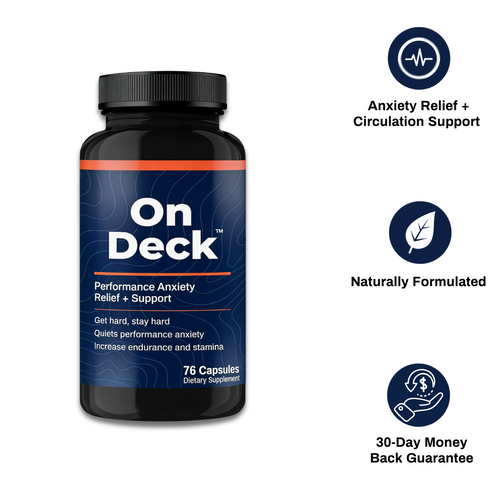 On Deck™ Performance Anxiety Relief & Support