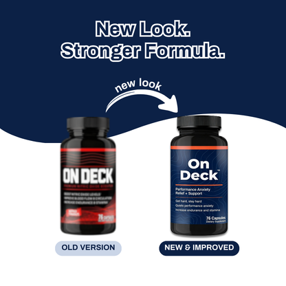 On Deck™ Performance Anxiety Relief & Support