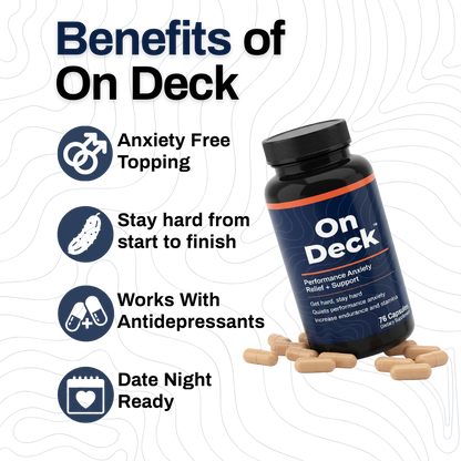 On Deck™ Performance Anxiety Relief & Support